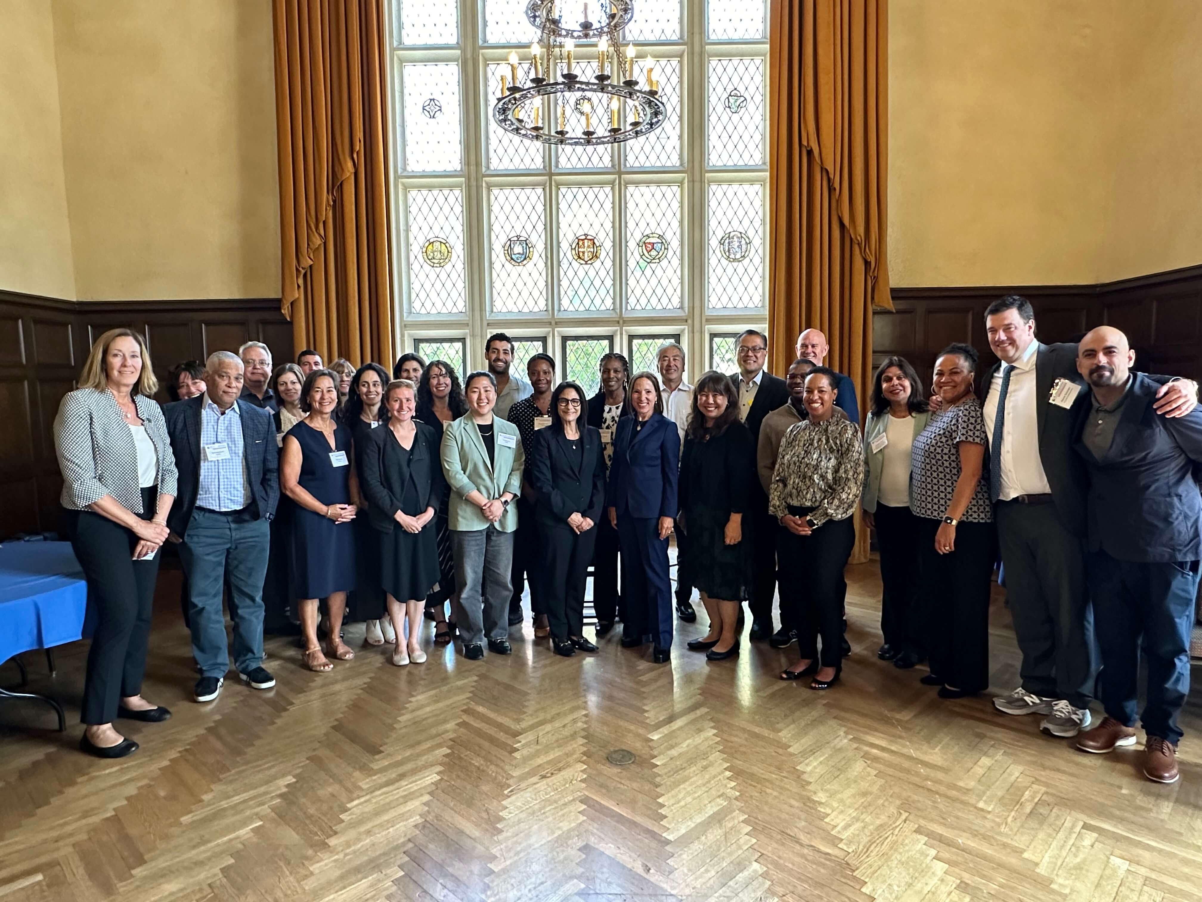 group photo of senior fellows