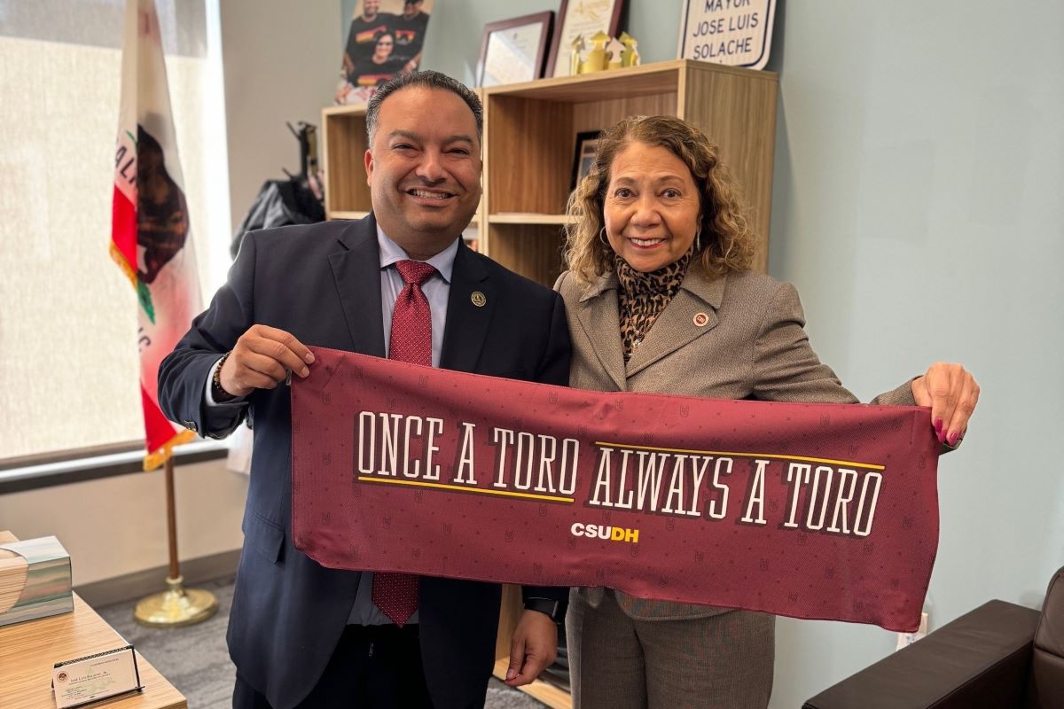 On January 14-15, Chancellor García met with CSU alumni recently elected to the state legislature who are shaping California's future through their leadership, including CSU Dominguez Hills alumnus José Luis Solache, Jr. 