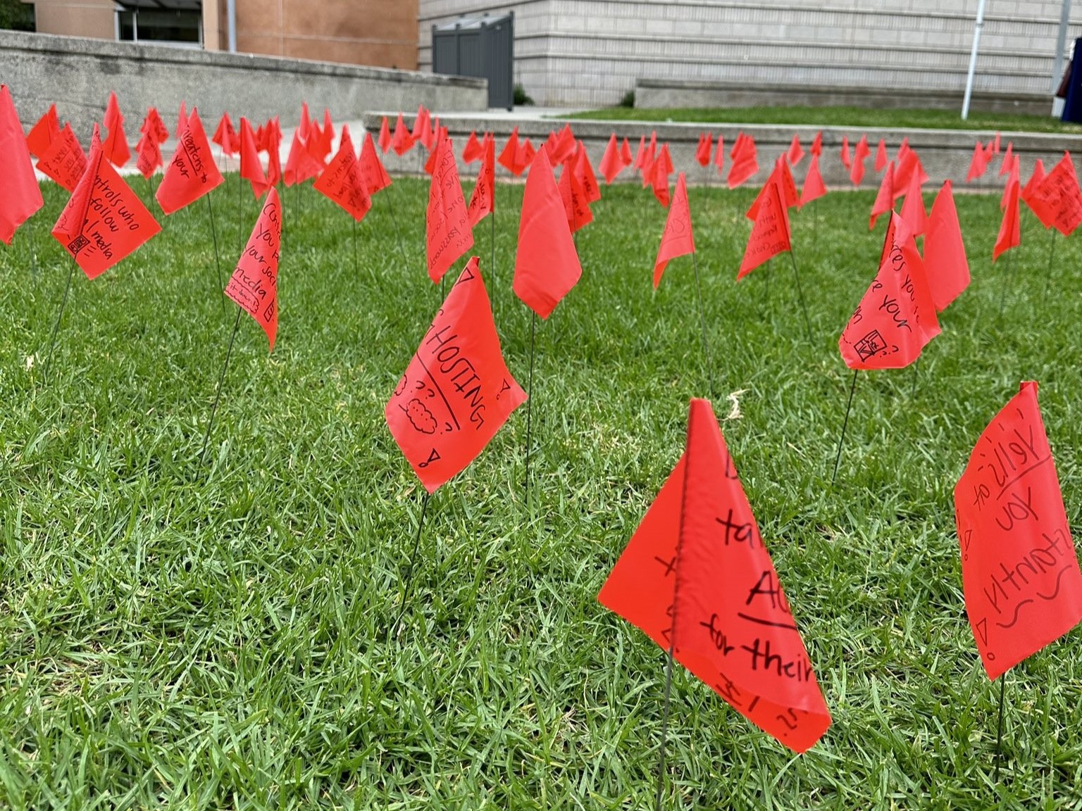 red flags at CSUF