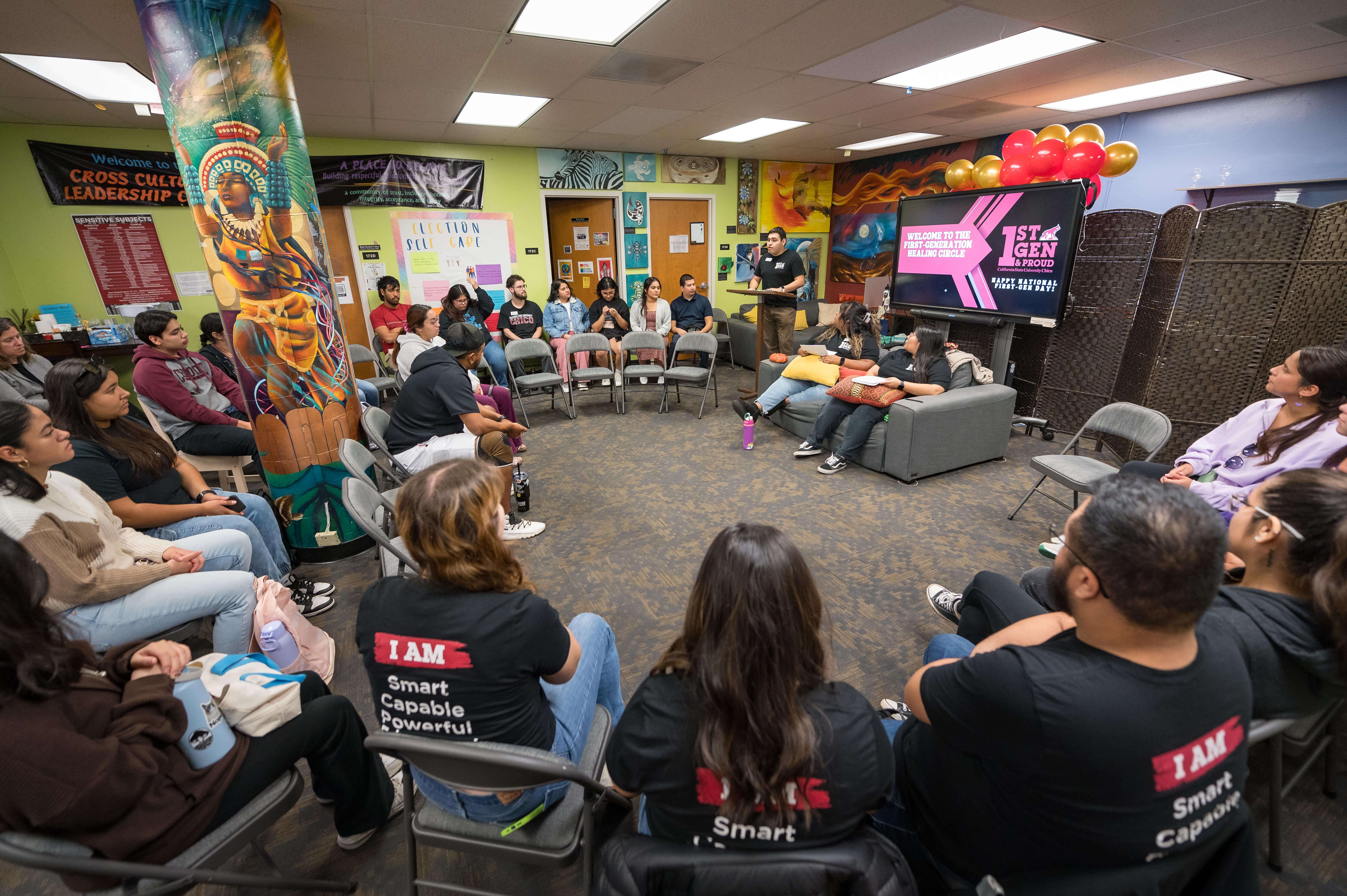 healing circle at Chico State