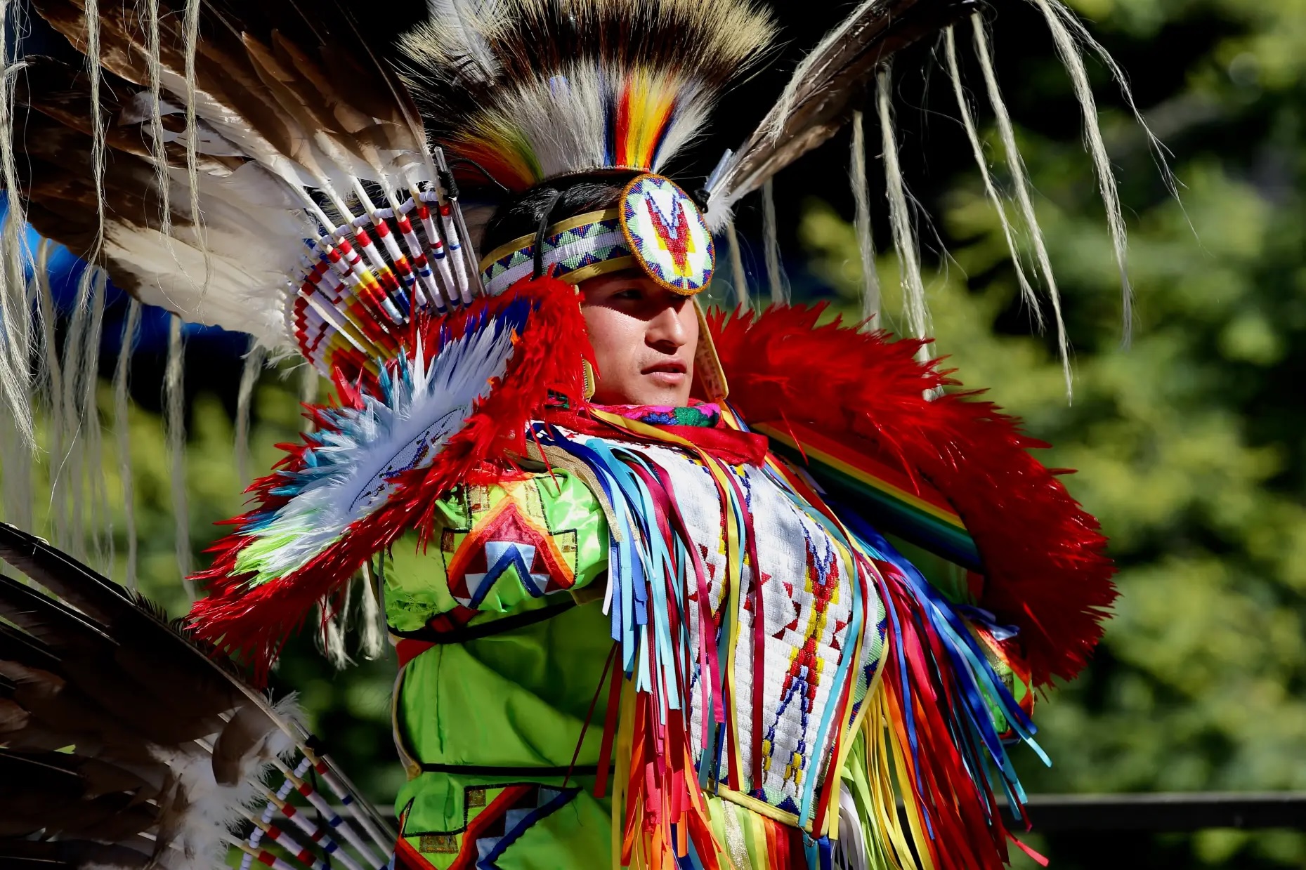 dancer in traditional dress