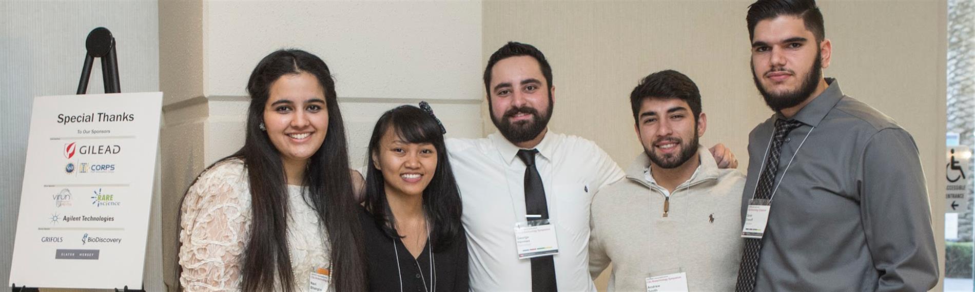 CSU Northridge students at the 2016 symposium